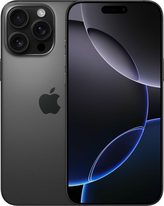 Смартфон Apple iPhone 16 Pro Max 256 Gb Black Titanium Dual: SIM + eSIM SKU.016.07