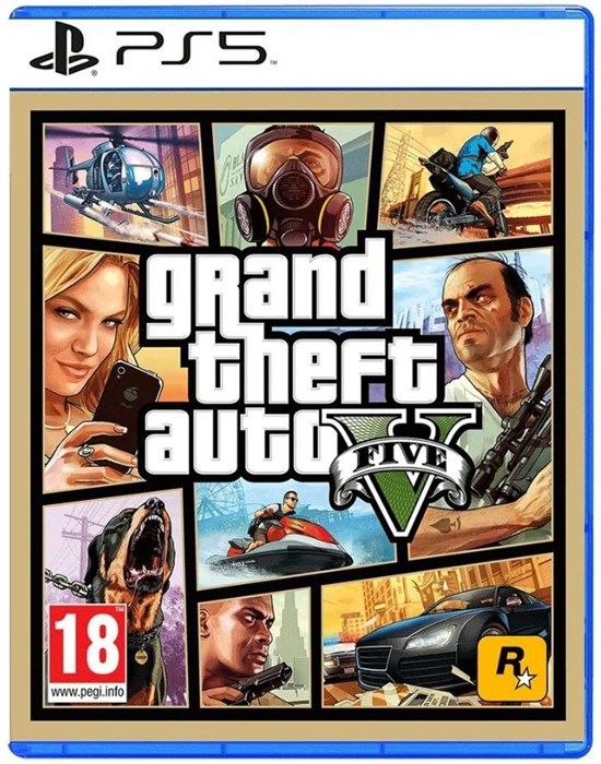 Grand Theft Auto V для PS5, Русские субтитры SKU.010.10.5