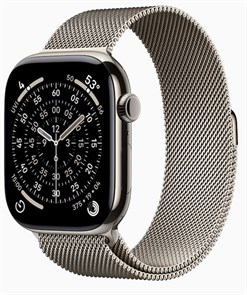 {{productViewItem.photos[photoViewList.activeNavIndex].Alt || productViewItem.photos[photoViewList.activeNavIndex].Description || 'Apple Watch Series 11 46mm Natural Titanium'}}